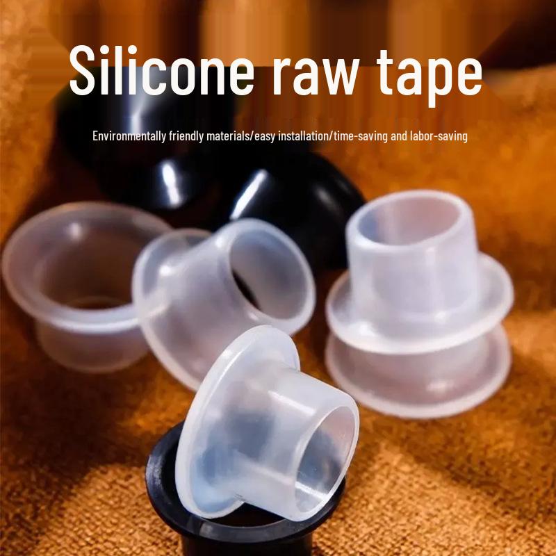 Install a Silicone Gasket Four-point Washer Faucet To Replace the Triangle Valve's Waterproof Rubber Sealing Ring.