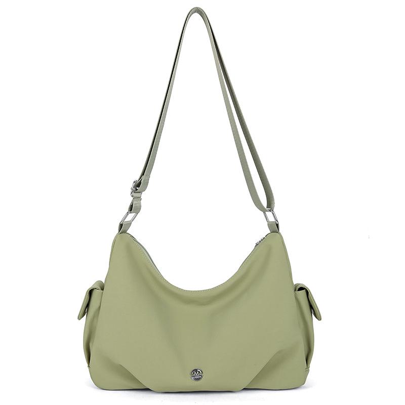 Korean Chic One-Shoulder Nylon Crossbody Bag - Large Capacity, Stylish Design for Women