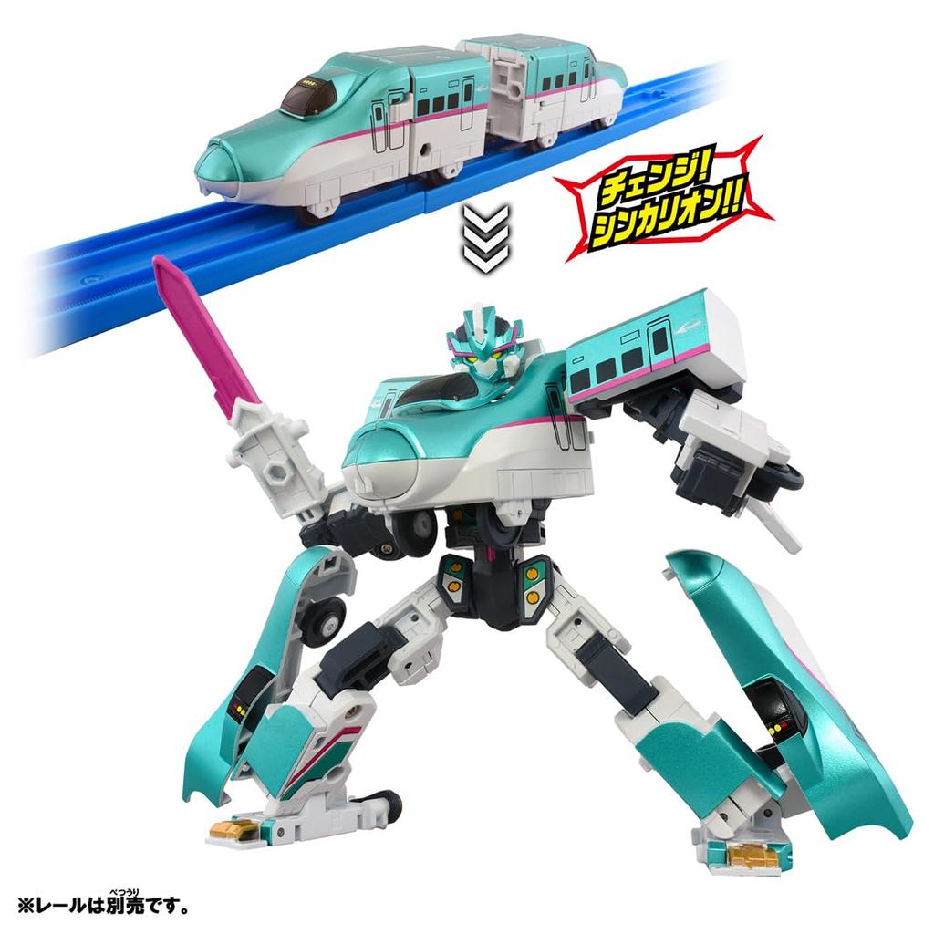 TAKARA TOMY Plarail SGX01 Shinkalion E5 Hayabusa Train Toy 3 and (Ages Up)