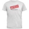 Thought Police White Adult T-Shirt