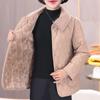 Women's Winter Jacket, Padded Jacket, Padded Jacket, Leather Jacket, Plus Velvet Thickening