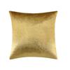 Cover Golden Cushion Sofa Pillow Case 4545cm Home Decor Without Pillow Stuffing