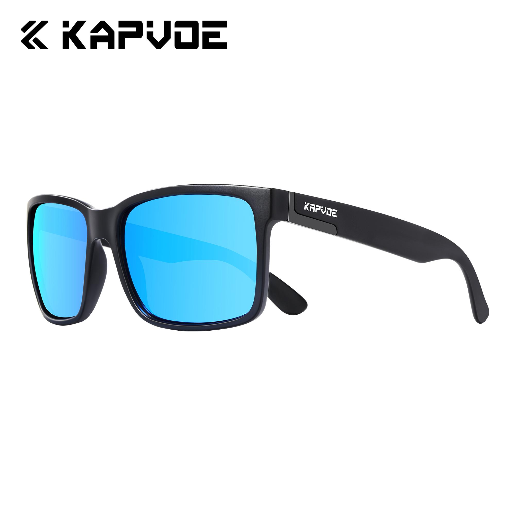 KAPVOE Fishing Eyeglasses Road Cycling Eyeglasses UV400 MTB Mountain Bike Cycling Sunglasses Bicycle Outdoor Sports Eyewear polarized