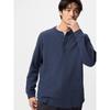 Uniqlo Waffle Henley Neck T  Long Sleeve 