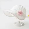 Kids Flower 01y Baby Cute Sun Hat Large Brimmed Girl Sunscreen Basin Caps Summer Thin Breathable Children Bucket Hats