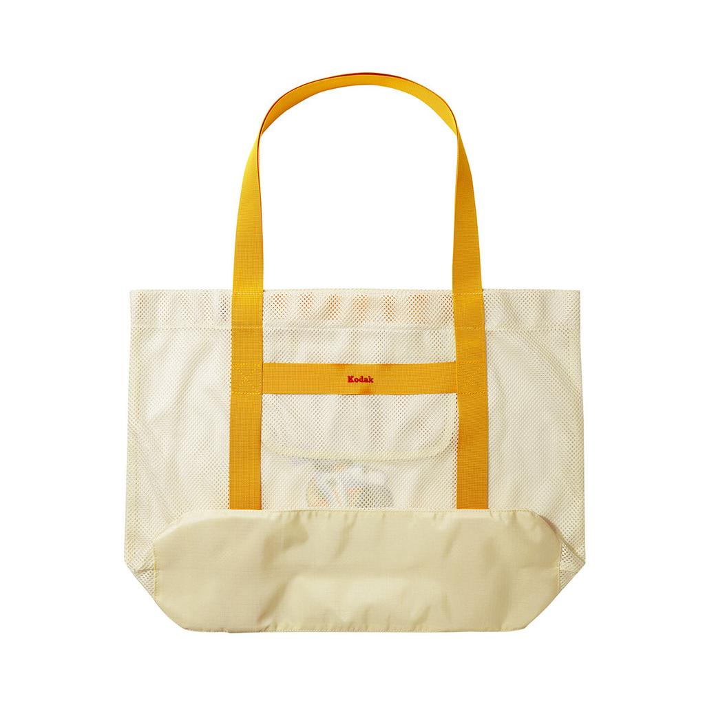 Kodak [Allan Berries] Seikodak Mesh Shoulder Bag Yellow