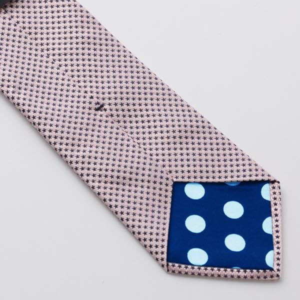 (Paul Smith) PAULSMITH Paul Smith Necktie, Pink, All-over Star Pattern, PSJ-412 [Used]