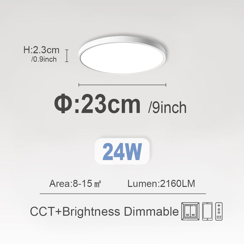 Smart LED Ceiling Lamp Tuya APP Remote Control  Voice Control Alexa Dimmable Lustre Light for Living Room Bedroom Lighting Luces