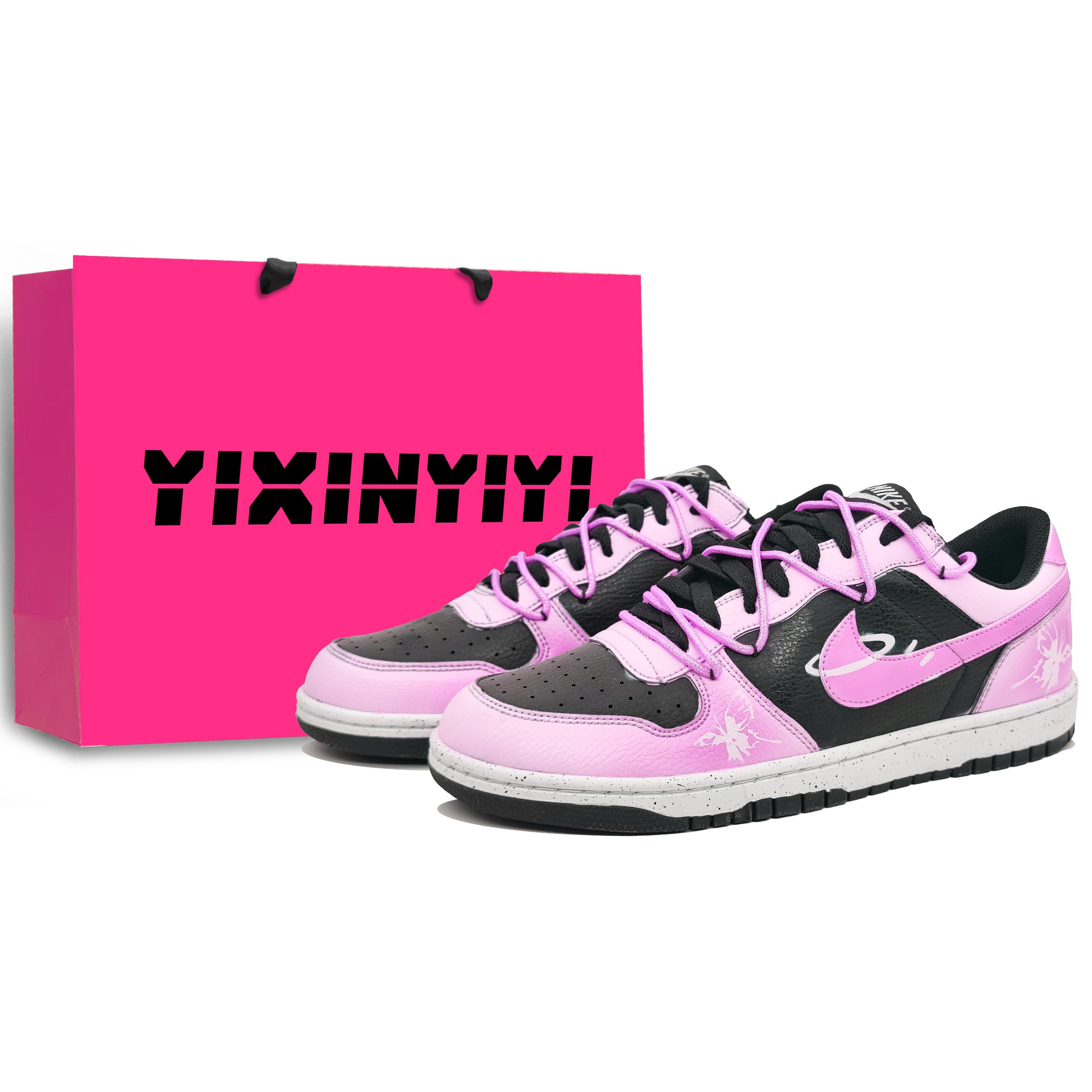 

Nike Big High top Vintage Basketball Shoes Unisex Raspberry Purple 355152-106(Team400-) 44