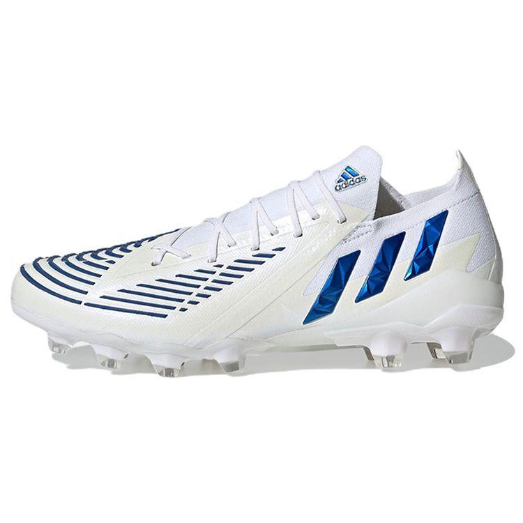 

Adidas Predator Edge.1 Удобные Универсальные Футбольные Бутсы Мужские Футбольные Бутсы Бело-Синие GZ6439 40⅔