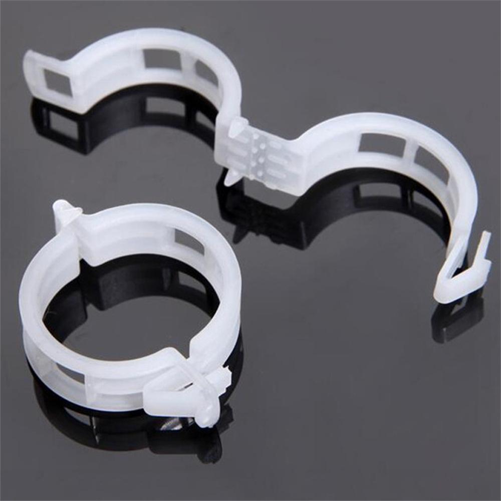 100Pcs Thicken Plastic Garden Plant Support Clips Tomato & Veggie Trellis Twine