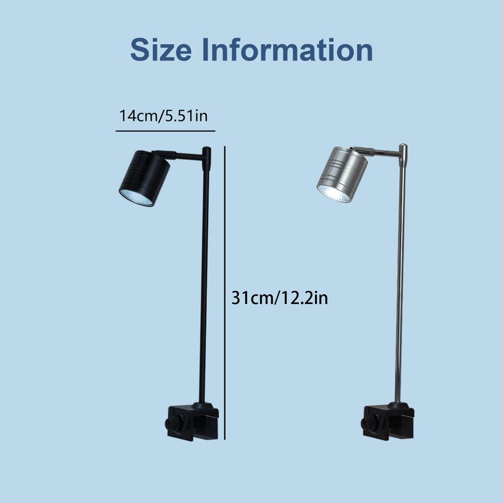 Fish Tanks Light for Fish Plant Growing Clip On Sea Plant Adjustable Aquariums LED Light 7w/10w for Plant Growing