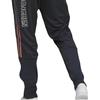 adidas Travel Series Striped Quick-Dry Comfortable Knitted Sports Pants Men Bottoms Gray FR3957