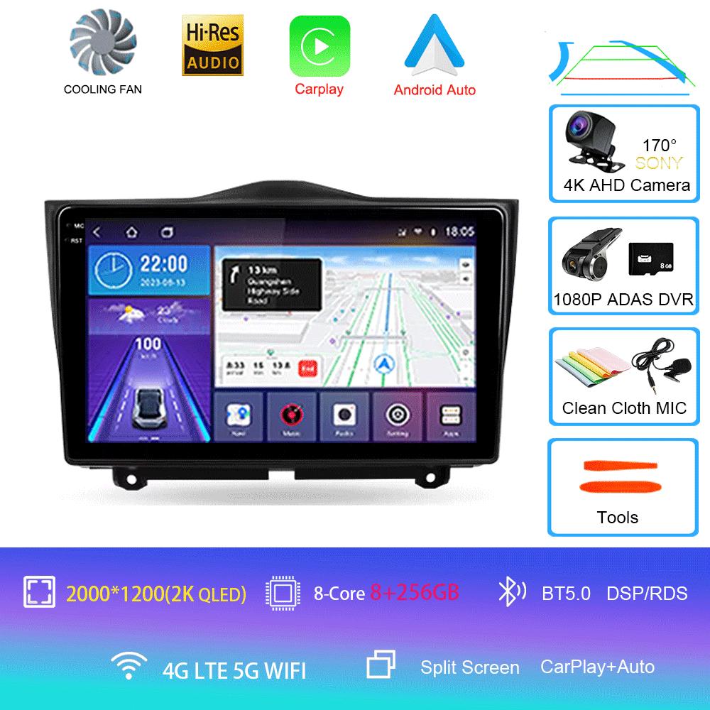 Android 14 For LADA Granta Cross 2018 - 2025 Car Radio Multimedia Video Player Navigation Stereo GPS  No 2din 2 Din Dvd