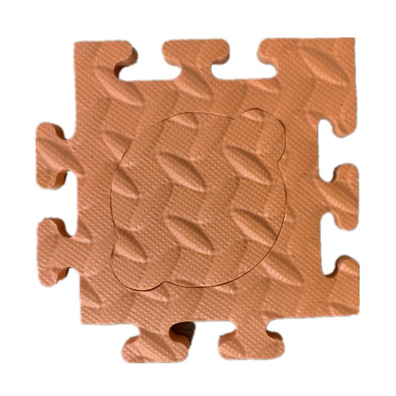 

Anti-Slip Pad For Bathtub Bath Mat Dog Communication Buttons Eva Foam Pet Play Floor Bathroom Mat Dog Speaking Toy Foam Carpet