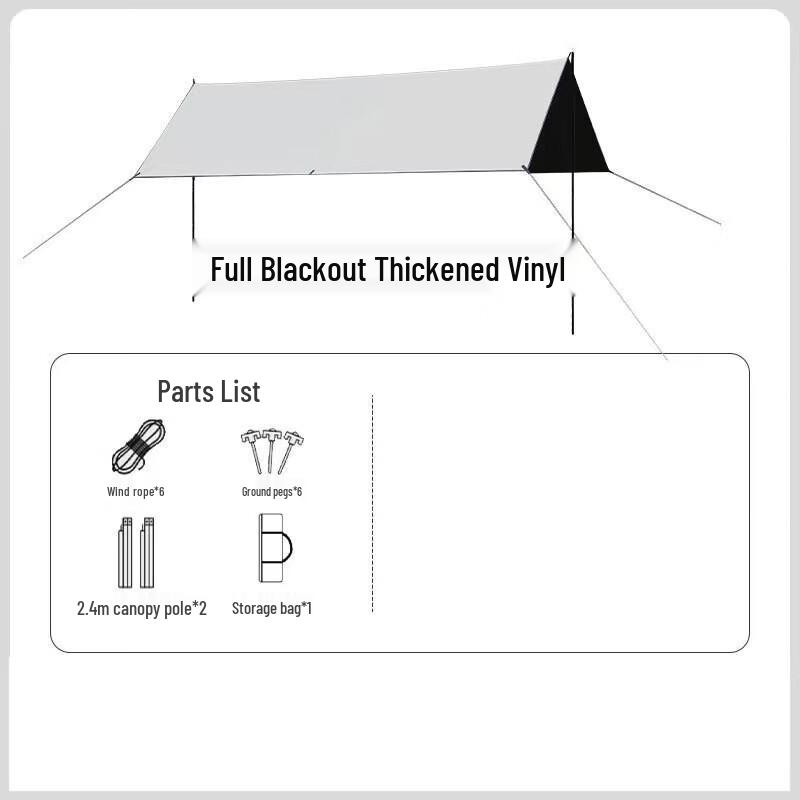 OEING Outdoor Heavy-Duty Camping Tarp