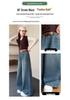 2026 Versatile Girls' Straight & Wide Leg Jeans with Patchwork for Middle & Big Kids
