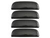 BRIGHTZ Real Carbon Fiber Door Handle Covers for Alto Compatible with HA and 97 HA37S/HA97S (4-Piece Set) [DHC-NOBU-431-4PC] HA37, HA97, A37, A97, 37,