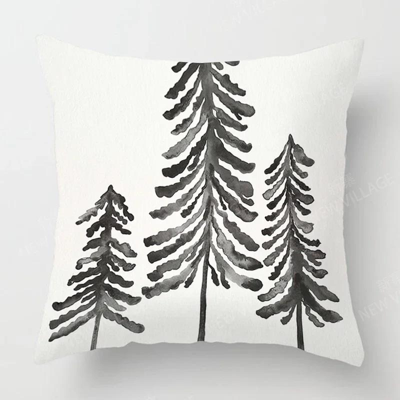 Home Decor Colorful Floral & Nature Pattern Pillow Covers Pattern Cushion Cover Suitable for Sofa Bedroom Car Pillow Cover