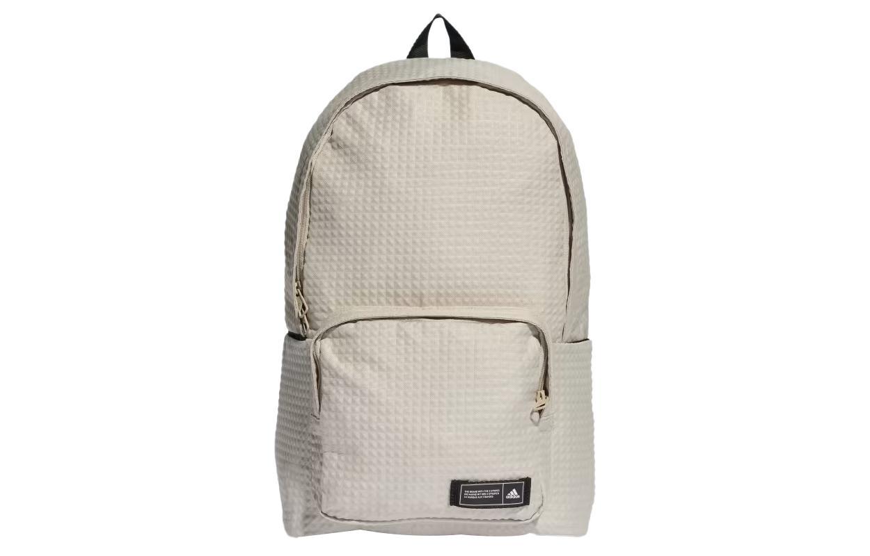 Adidas Athleisure Recycled Polyester Backpack Regular Unisex Miracle Beige IL5779