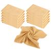 10 ks 30 x 30 cm Ručník z mikrovlákna Silně savý Rychleschnoucí Měkký ručník (Khaki)
