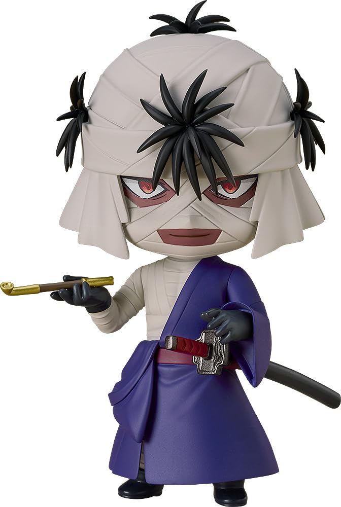 

GOOD SMILE COMPANY Nendoroid Rurouni Meiji Swordsman Romantic Story Shishio Makoto Plastic Painted Movable Figure Kenshin Non-Scale