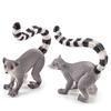 Animal Model Simulated Detailed PVC Forest Animal Raccoon Model for Kids