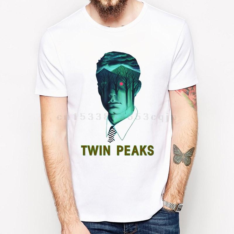 Twin Peaks Tshirt Men Tv Fashion Tshirts Men Tee Shirt Tops Short Sleeve T Shirt