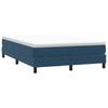 Łóżko Typu Box Spring Bez Materaca Ciemnoniebieskie 140X220 Cm