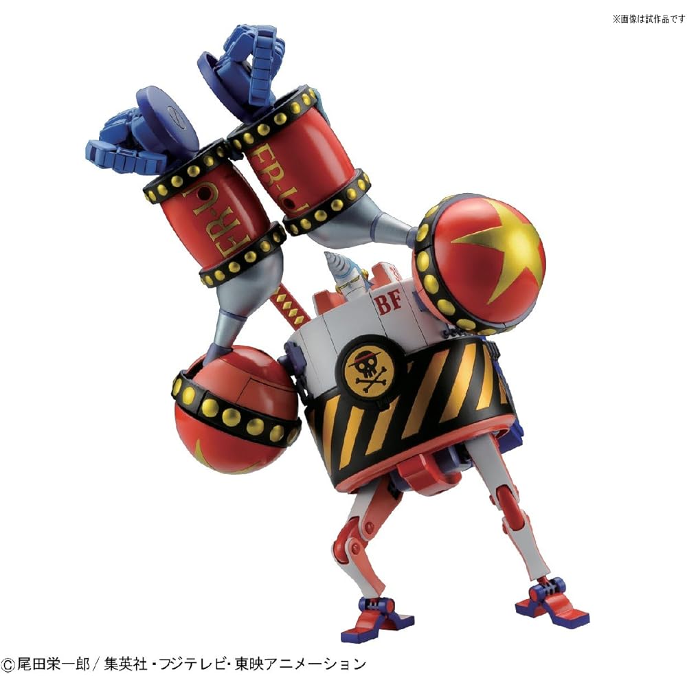 Best Mechanic Collection Franky General Pre-painted Plastic Model Kit