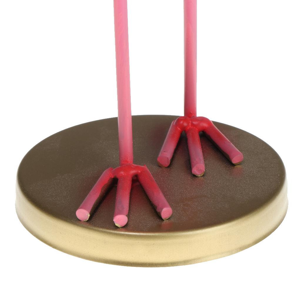 Harz Flamingo Figur Modell Schreibtischornament - 29x11cm