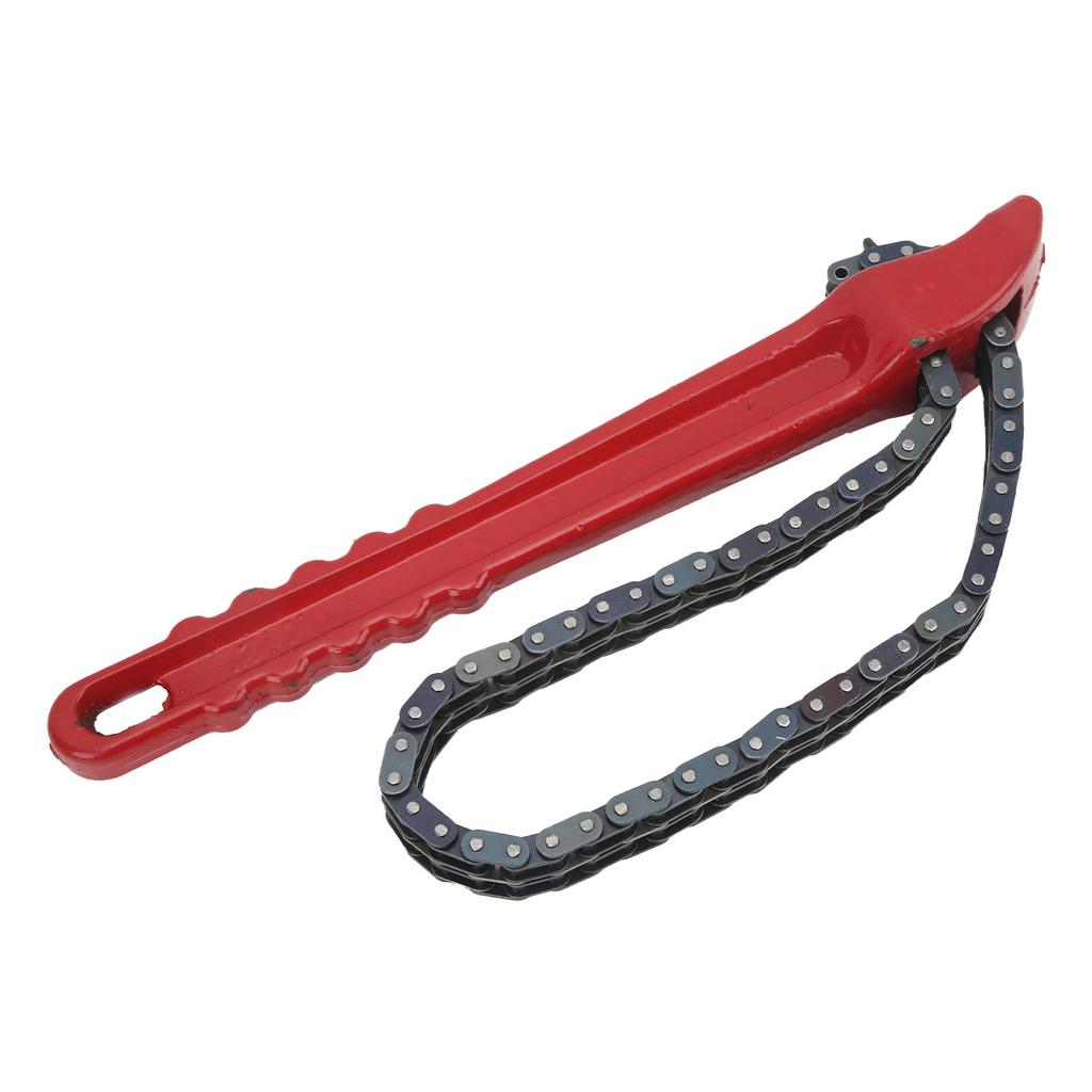 Cheie tip lanț pentru filtru de ulei Metal Universal Potrivire Cheie cu lanț cu clichet pentru îndepărtarea filtrului de ulei