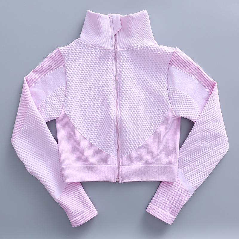 Plus Size Zipper Yoga Set: European/American Autumn/Winter Long Sleeve Fitness & Running Sportswear for Women