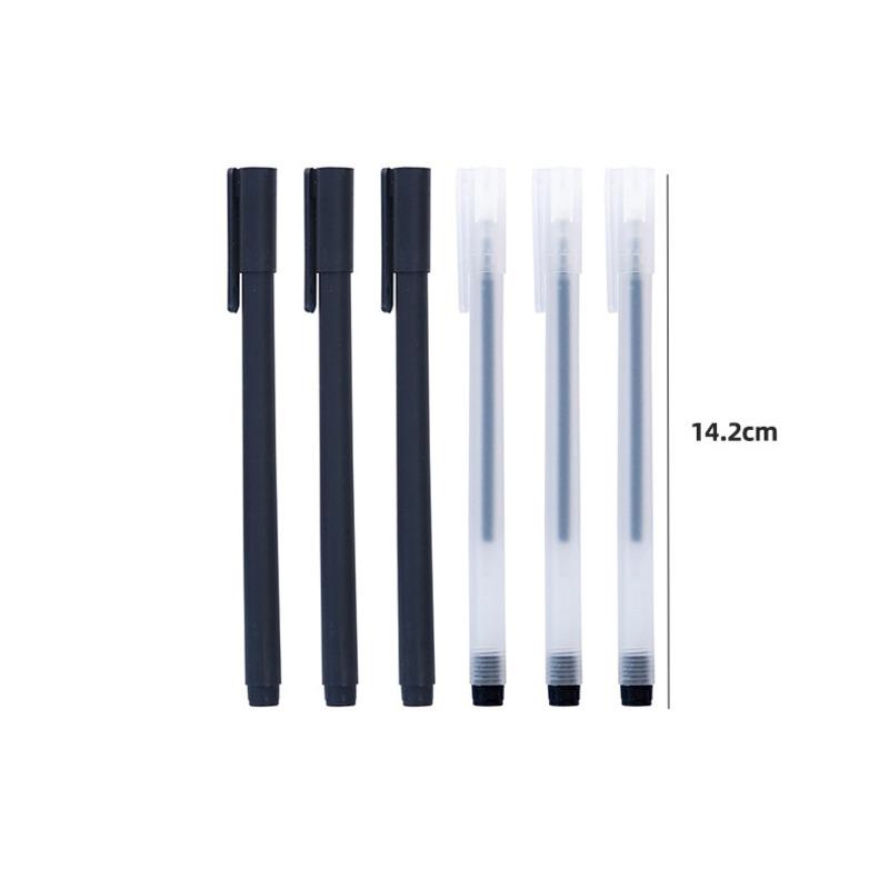 1 Piece Stationery Cute Simple Matte High Capacity Gel Pen
