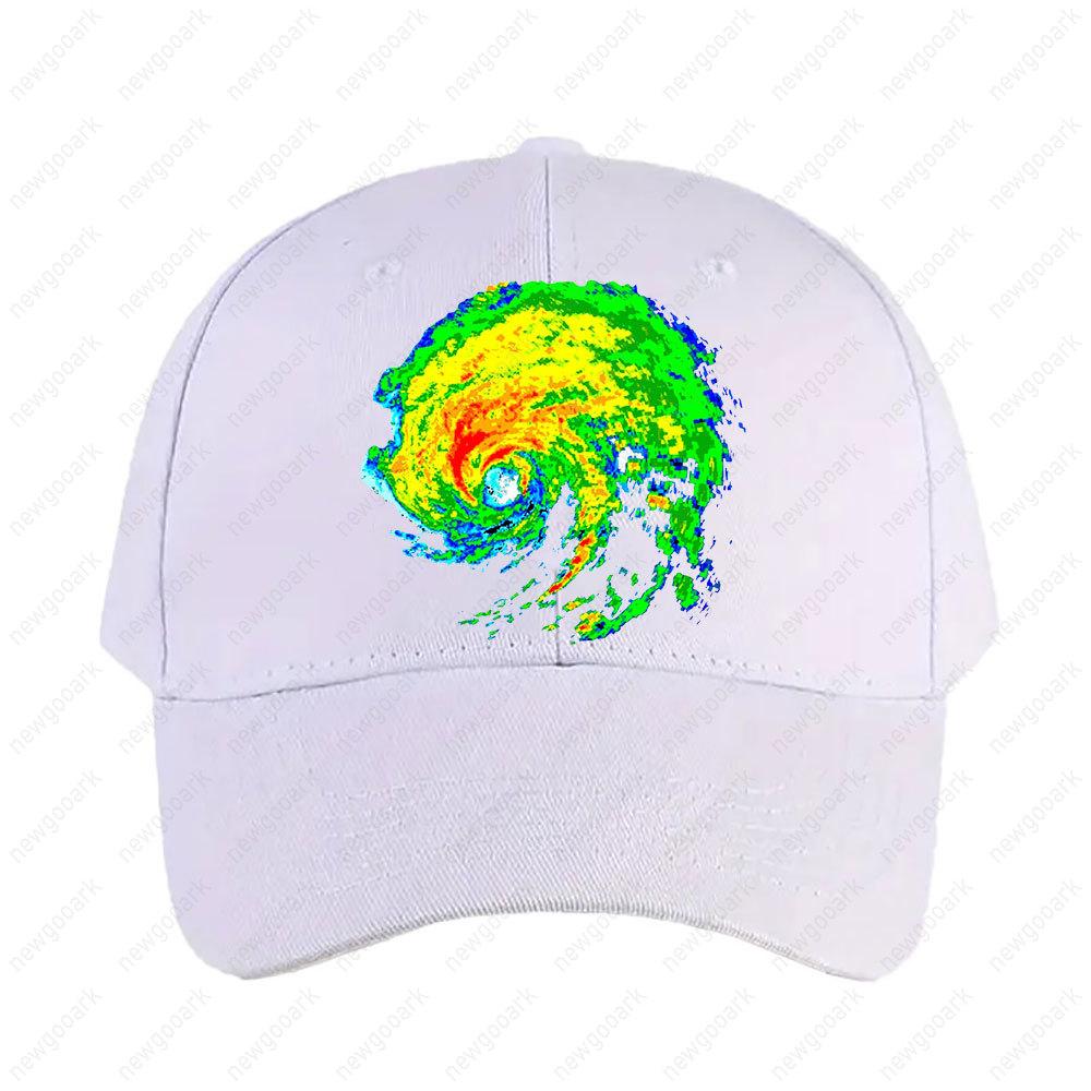 Meteorologist Storm Hunter Meteorology Student Weather Radar Image Cap Summer Women Unisex Adult Peaked Hat