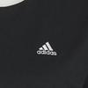 adidas Women's Essentials 3-Stripes Tee Black GS1379