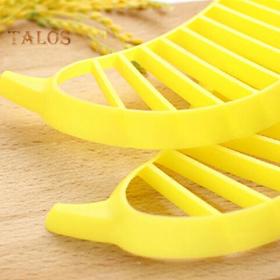 3Pcs Banana Slicer Food Grade Plastic Sharp Blade Multi-functional Fruit Salad Banana Dicer Masher Cutting Tool Kitchen Gadgets