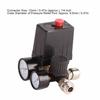 A95I-Pressure Control Switch Regulator Valve 90-120PSI 1/4In 4 Holes Controller Air Compressor Valve Air Compressor