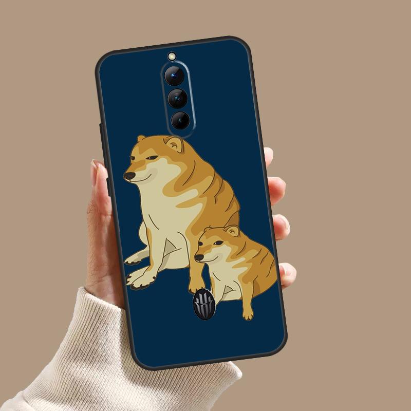 Cheems Doge Case For ZTE Nubia Red Magic 10S 9S 8S 8 9 10 11 Pro Plus 6 7 6S 7S Pro 5G 6R 10 Air Cover
