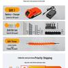 Multifunction Electric Handheld Drill & Screwdriver Set - Impact, Woodworking, Pistol Drills with Toolbox