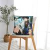 Genshin Impact Scaramouche And Wanderer Game Square Pillowcase Pillow Cover Cushion Zip Decorative Comfort Throw Pillow for Home