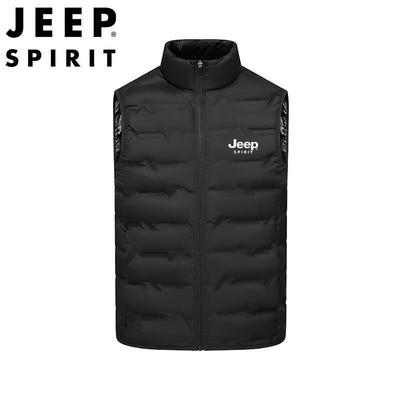 JEEP SPIRIT Herren Herbst/Winter Leichte Daunenweste