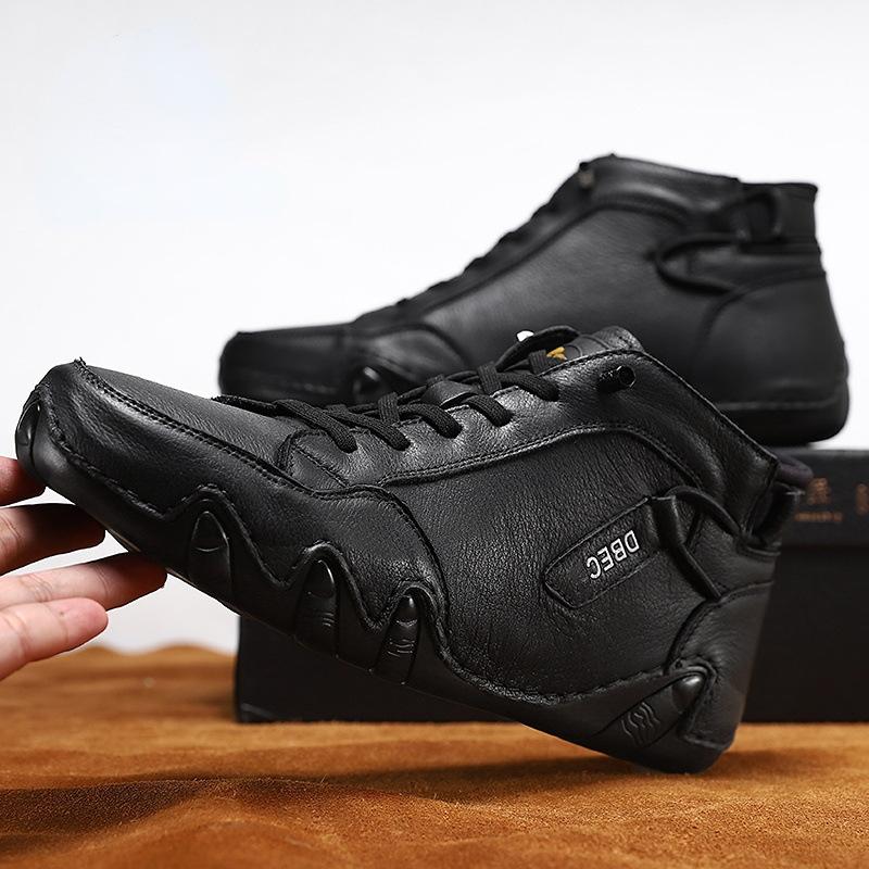 Popular Martin Boots Large Size Octopus Men's High Top Shoes Men's Casual Sports Casual Shoes Winter Martin Boots