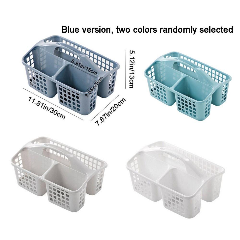 Plastic Shower Basket Hollow Out Storage Basket Practical Toiletries Organizer Box  Bathroom