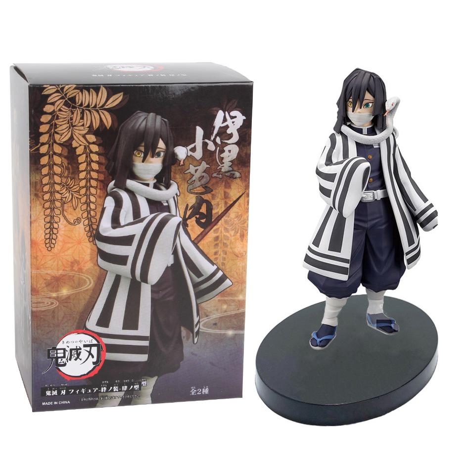 Anime 16CM Demon Slayer Kimetsu No Yaiba Figure Kamado Tanjirou Action Figure Agatsuma Zenitsu Nezuko Warrior PVC Model Toys