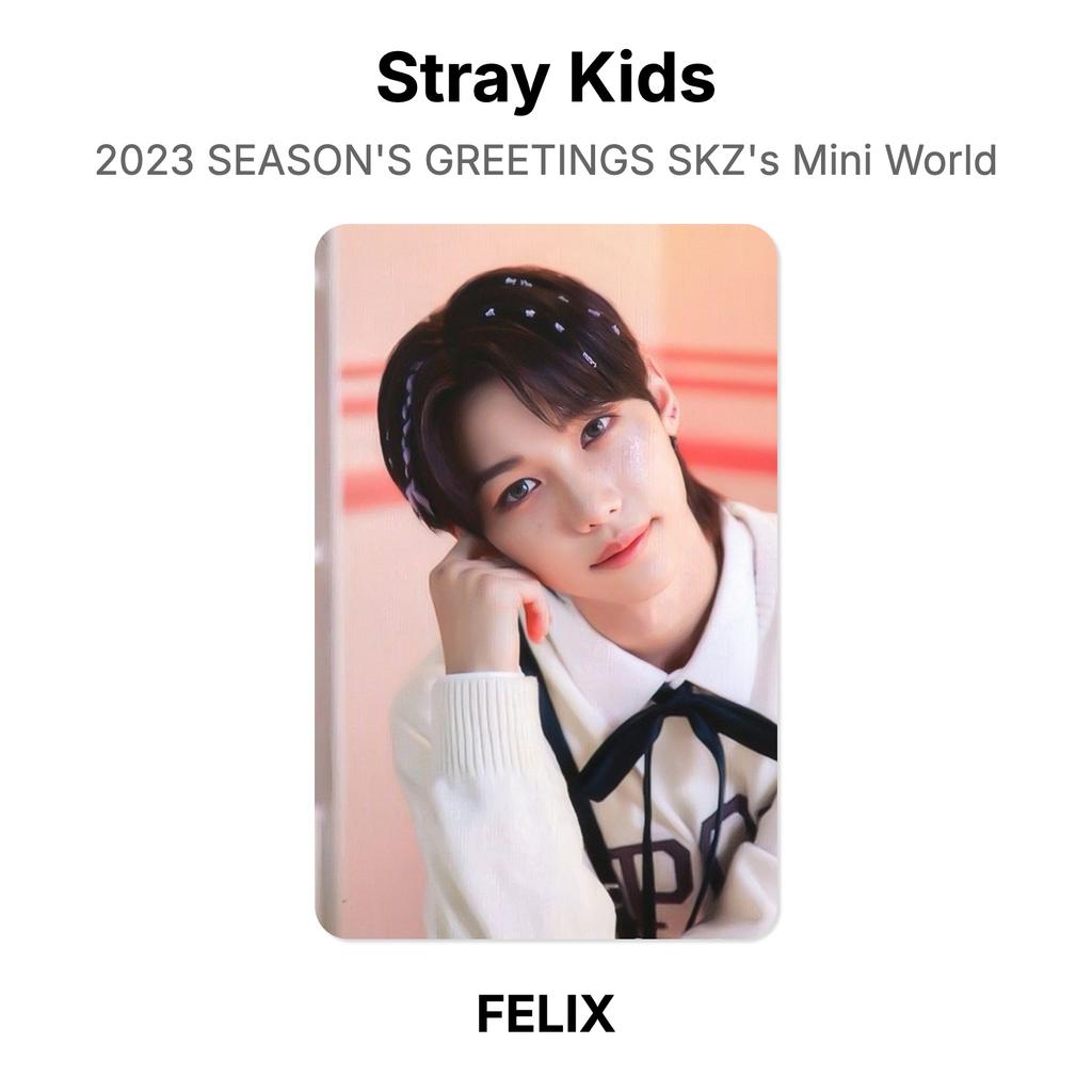 Stray Kids 2023 SEASON'S GREETINGS SKZ's Mini World Official Photocard