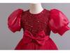 European and American Sequin Princess Evening Dress for Girls