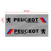 2pcs Car Side Door 3D Sticker Badge Decal Decoration For Peugeot 308 408 508 RCZ 208 3008 2008 206 207 108 406 407 408 206 207 208 306 307