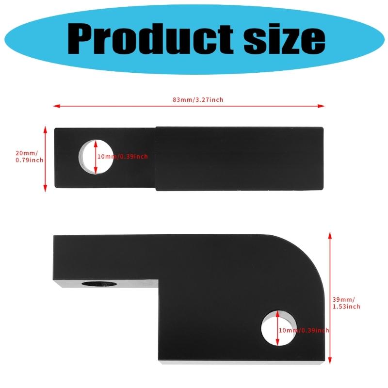 Verstellbarer Hochfester Scheinwerfer-Verlängerungsblock Für Motorradgabeln Frontverkleidung Ausrichtung Wesentliches Zubehör