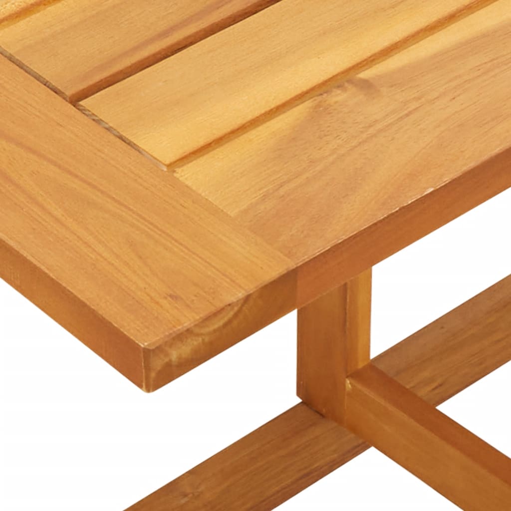 Folding Balcony Table 90 x 60 x 72 cm Solid Acacia Wood